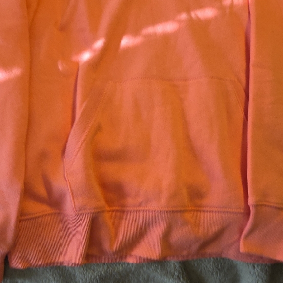 Amazon Essentials Orange Zip Up Sweater - Picture 3 of 3